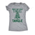 Dont Get Your Tinsel In A Tangle Womens T Shirt 