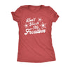  Dont Touch My Freedom Womens T Shirt 