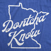  Dontcha Know Minnesota Womens T Shirt 