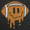  Dripping Football Smile Womens T Shirt 