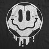  Dripping Soccer Ball Smile Womens T Shirt 