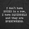  Ducks In A Row Womens T Shirt 