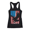 Eagle In Flag Womens Tank Top