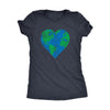  Earth Heart Womens T Shirt 