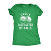  Easily Distracted By Balls Womens T Shirt 