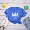  Easily Distracted By Bunnies Womens T Shirt 