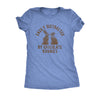 Easily Distracted By Chocolate Bunnies Womens T Shirt 