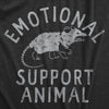  Emotional Support Animal Possum Womens T Shirt 