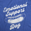  Emotional Support Dog Womens T Shirt 