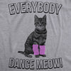  Everybody Dance Meow Womens T Shirt 