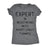  Expert In Negotiating With Short Crazy Tyrants Womens T Shirt 