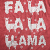  Fa La La La Llama Womens T Shirt 