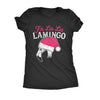  Fa La La Lamingo Womens T Shirt 