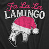  Fa La La Lamingo Womens T Shirt 