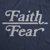  Faith Over Fear Womens T Shirt 