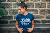  Faith Over Fear Womens T Shirt 