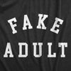  Fake Adult Womens T Shirt 