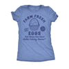  Farm Fresh Eggs Womens T Shirt 