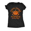  Farm Fresh Pumpkins Womens T Shirt 