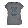  Feelin That Christmas Spirit Womens T Shirt 