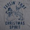  Feelin That Christmas Spirit Womens T Shirt 