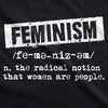  Feminist Definition Womens T Shirt 