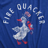  Fire Quacker Womens T Shirt 