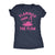  Flamingo With The Flow Womens T Shirt 