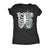  Floral Ribcage Womens T Shirt 