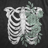  Floral Ribcage Womens T Shirt 