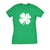  Four Leaf Clover Womens T Shirt 