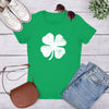  Four Leaf Clover Womens T Shirt 