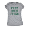  Free High Fives Womens T Shirt 