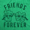 Friends Forever Beer And Clover Womens T Shirt 