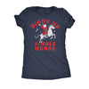  Giddy Up Jingle Horse Womens T Shirt 