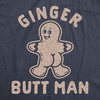  Ginger Butt Man Womens T Shirt 