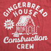  Gingerbread House Construction Crew Womens T Shirt 