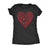  Glitter Heart Womens T Shirt 