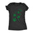  Glitter Pot Leaves Womens T Shirt 