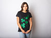 Glitter Shamrocks Womens T Shirt 