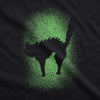  Glowing Cat Womens T Shirt 