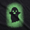  Glowing Ghost Womens T Shirt 