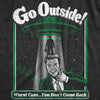  Go Outside Womens T Shirt 