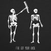  Got Your Back Skeleton Womens T Shirt 