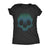  Gradient Skull Womens T Shirt 