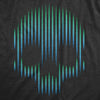  Gradient Skull Womens T Shirt 