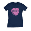  Grandma Candy Heart Womens T Shirt 