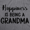  Happiness Is Being A Grandma Womens T Shirt 
