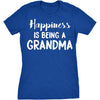  Happiness Is Being A Grandma Womens T Shirt 