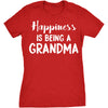  Happiness Is Being A Grandma Womens T Shirt 